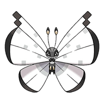 #666 Vivillon Icy Snow Pattern